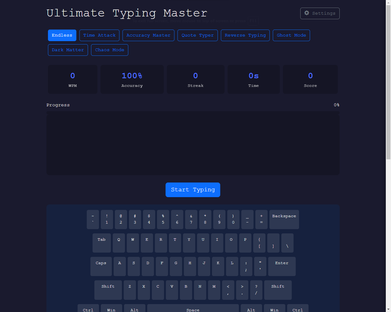 ultimate typing pro